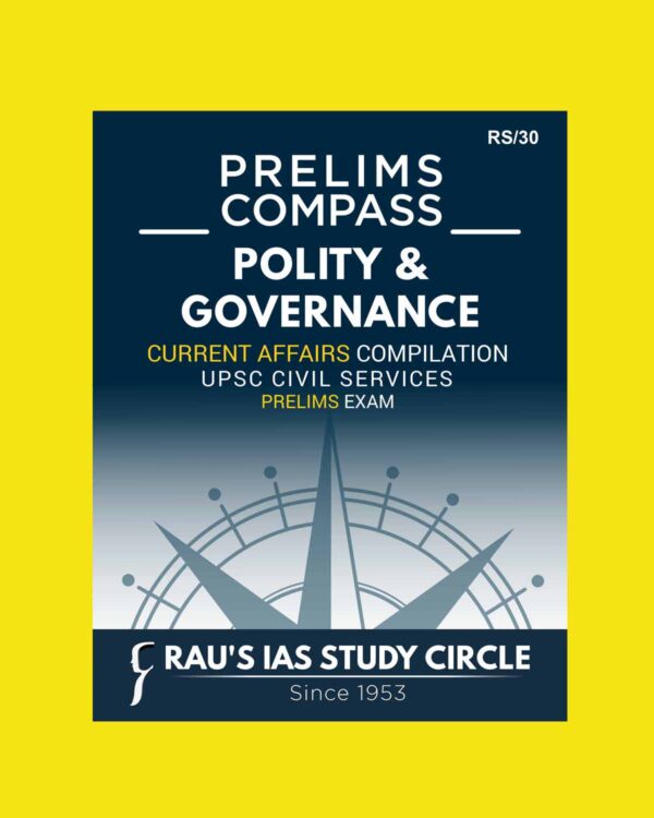 RAU’S IAS COMPASS PRELIMS 2024 POLITY & GOVERNANCE 2024 FINAL {ENGLISH